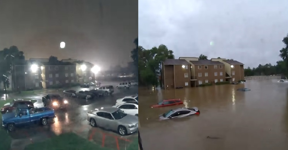 เผยนาทีรถจมน้ำในเมืองฮูสตัน หลังจากโดนพายุเฮอริเคน 'ฮาร์วีย์' กระหน่ำต่อเนื่องถึง 2 วันเต็ม (ชมคลิป)