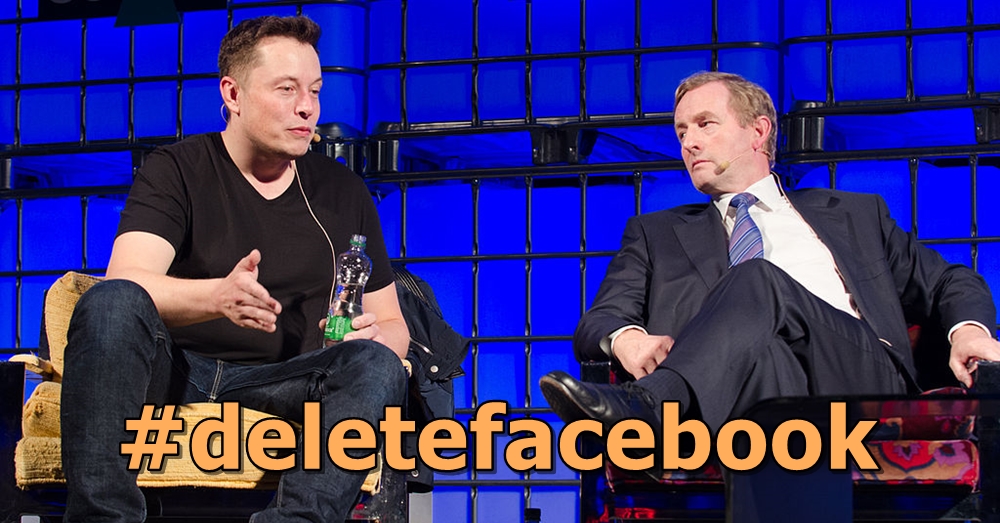 Elon Musk รับกระแส #deletefacebook สั่งลบเพจ 'SpaceX - Tesla' โต้ปมข้อมูลผู้ใช้รั่วไหล