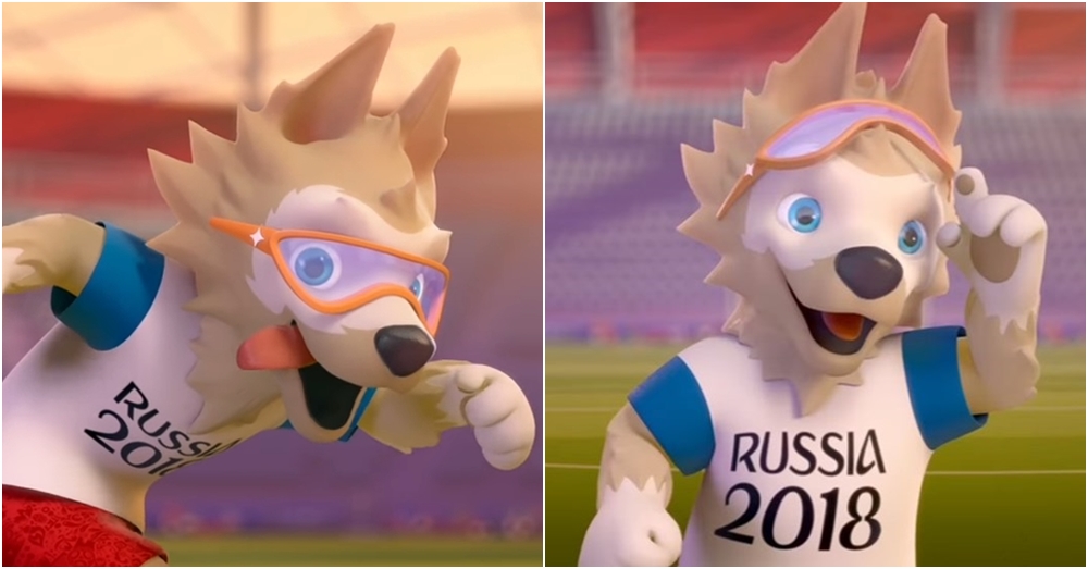มารู้จักกับหมาป่า Zabivaka มาสคอตสัตว์นำโชคประจำ World Cup 2018