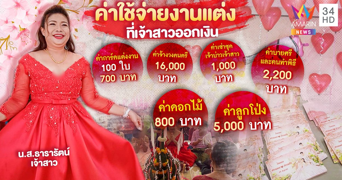 เจ้าสาวถูกเจ้าบ่าวหนีงานแต่ง