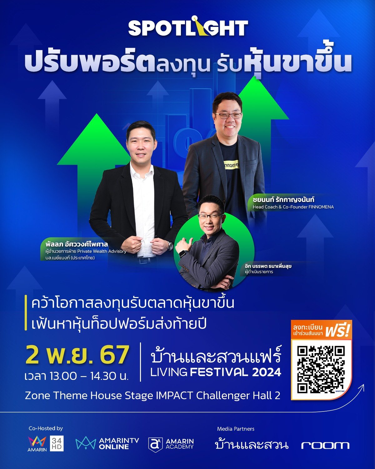 SPOTLIGHT Investment Talk ปรับพอร์ตลงทุน รับหุ้นขาขึ้น