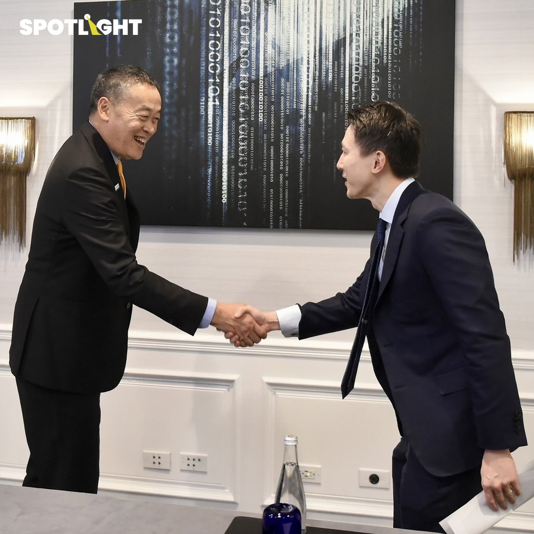 นายกรัฐมนตรีเศรษฐา ยังได้พบปะกับ CEO ของ TikTok โชว ซื่อ ชิว