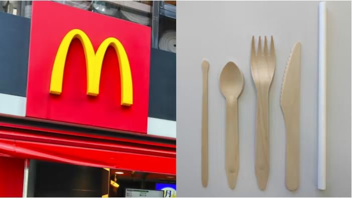  McDonald ในญี่ปุ่นเลิกใช้พลาสติก