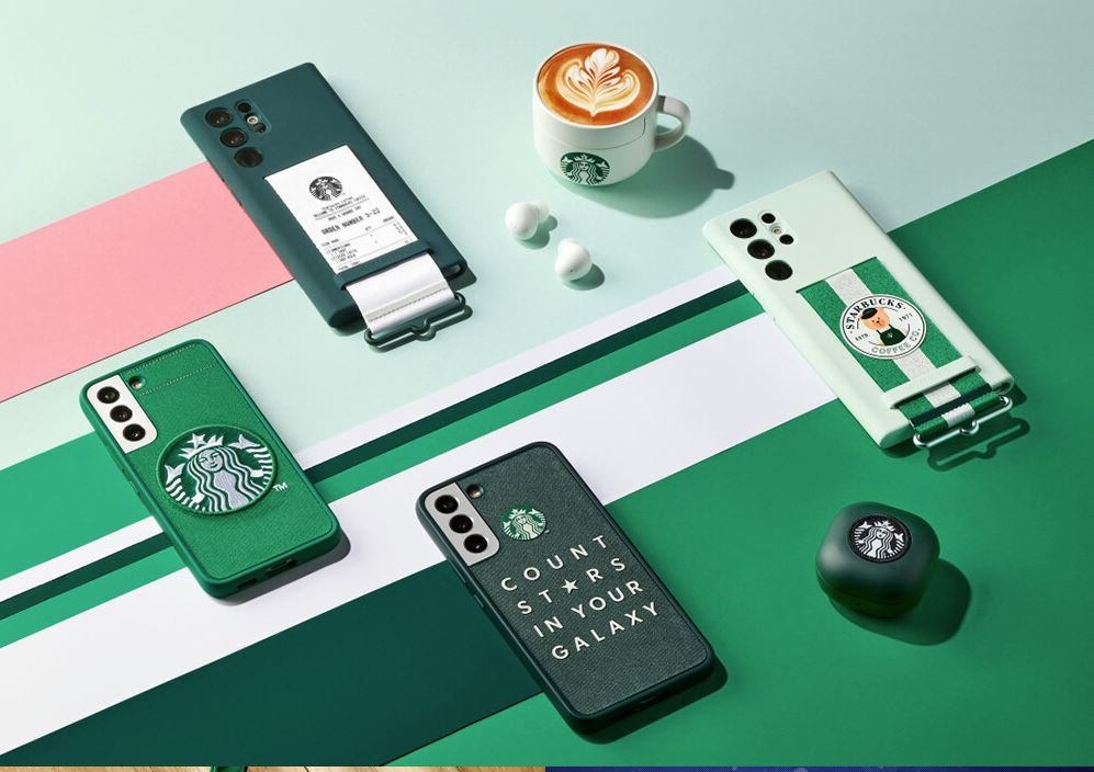 Sumsung X Starbucks  ออกเคสโทรศัพท์ และหูฟังเก๋ๆ วางขายเฉพาะในเกาหลีใต้