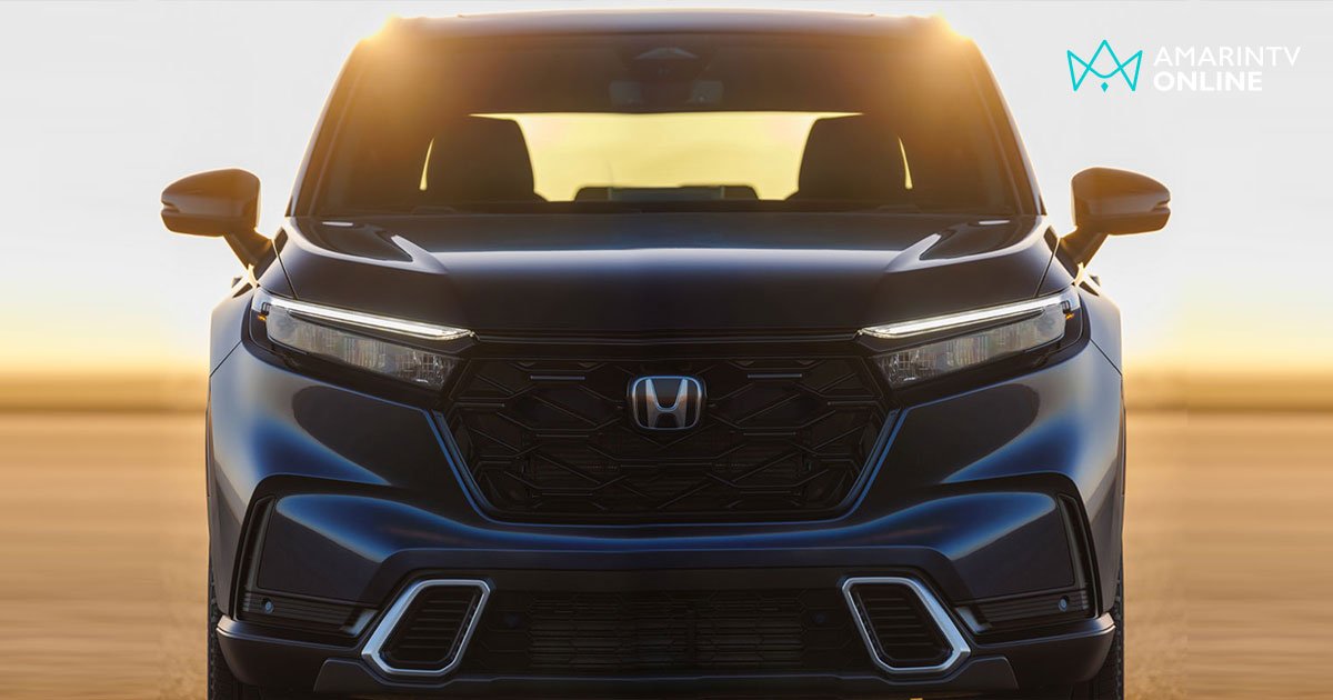 เผยภาพภายในชัดๆ  Honda CR-V e:HEV 2023 