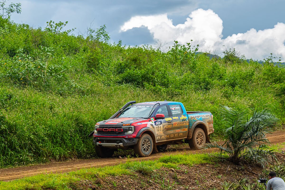 Ford Ranger Raptor ตัวแข่ง Asia Cross Country Rally 2024