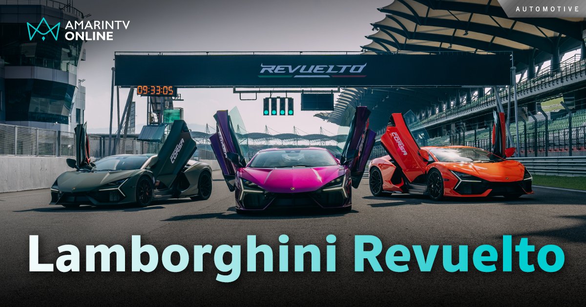 LAMBORGHINI จัด กิจกรรม Esperienza Corsa เผยโฉม Revuelto รุ่นใหม่