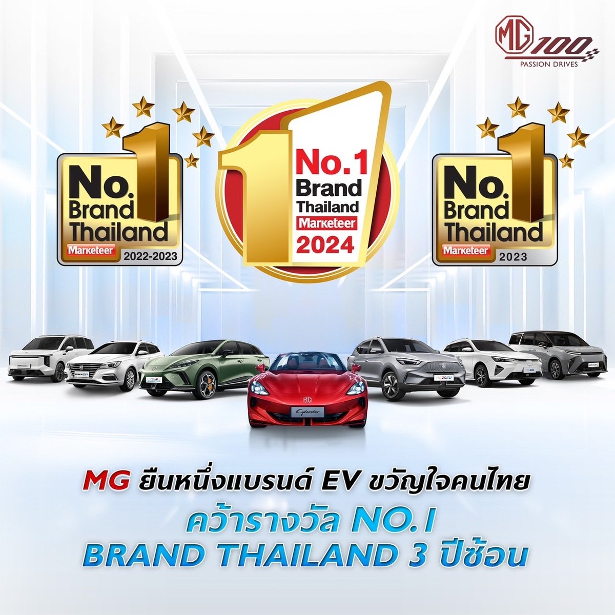 MG No.1 Brand Thailand 2024