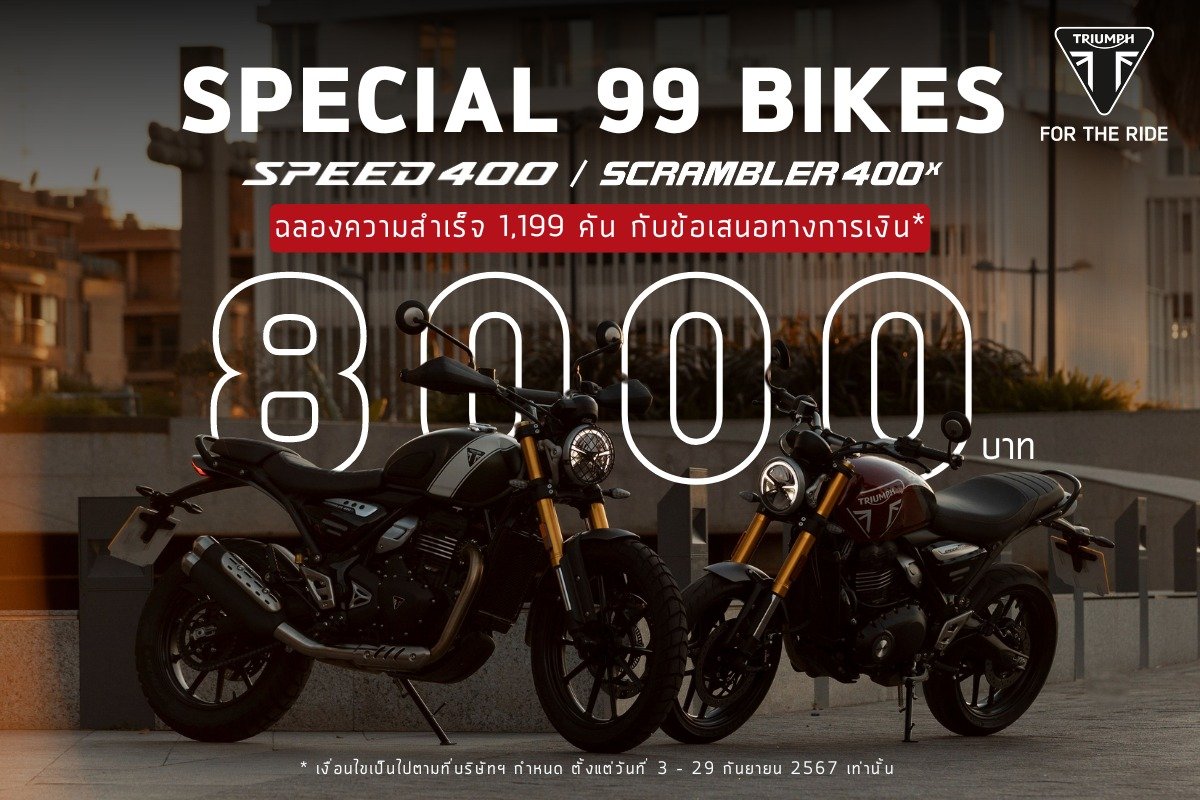 Speed 400 และ Scrambler 400 X 