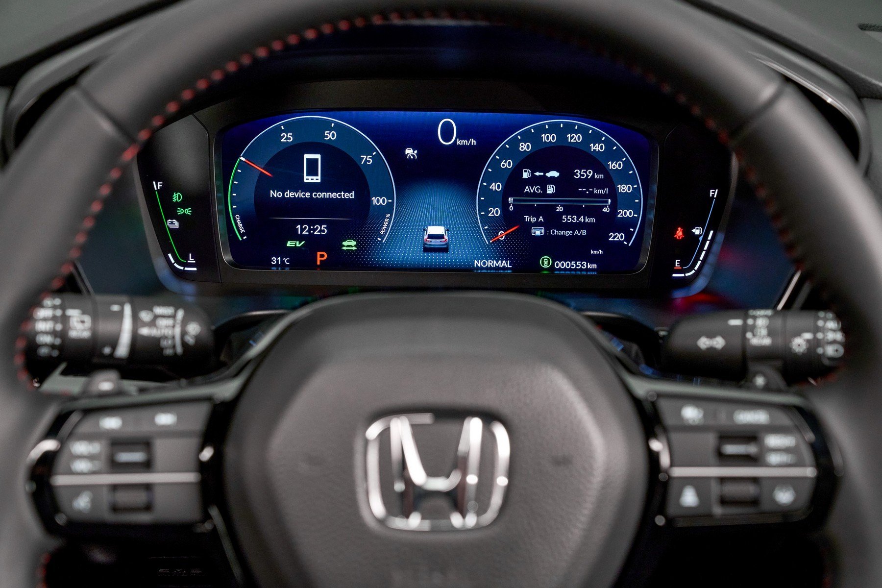NEW Honda CR-V e:HEV RS พวงมาลัย