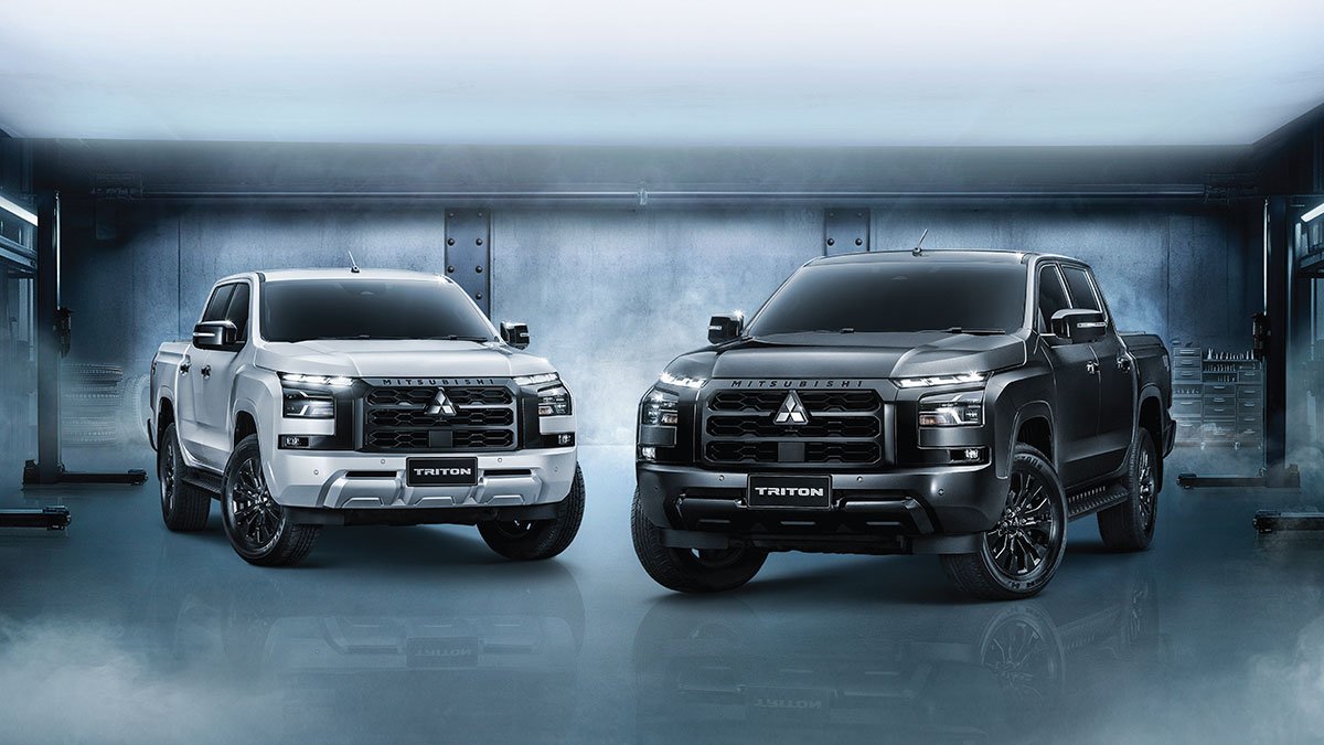 All-New Mitsubishi Triton Black Edition 2 colors