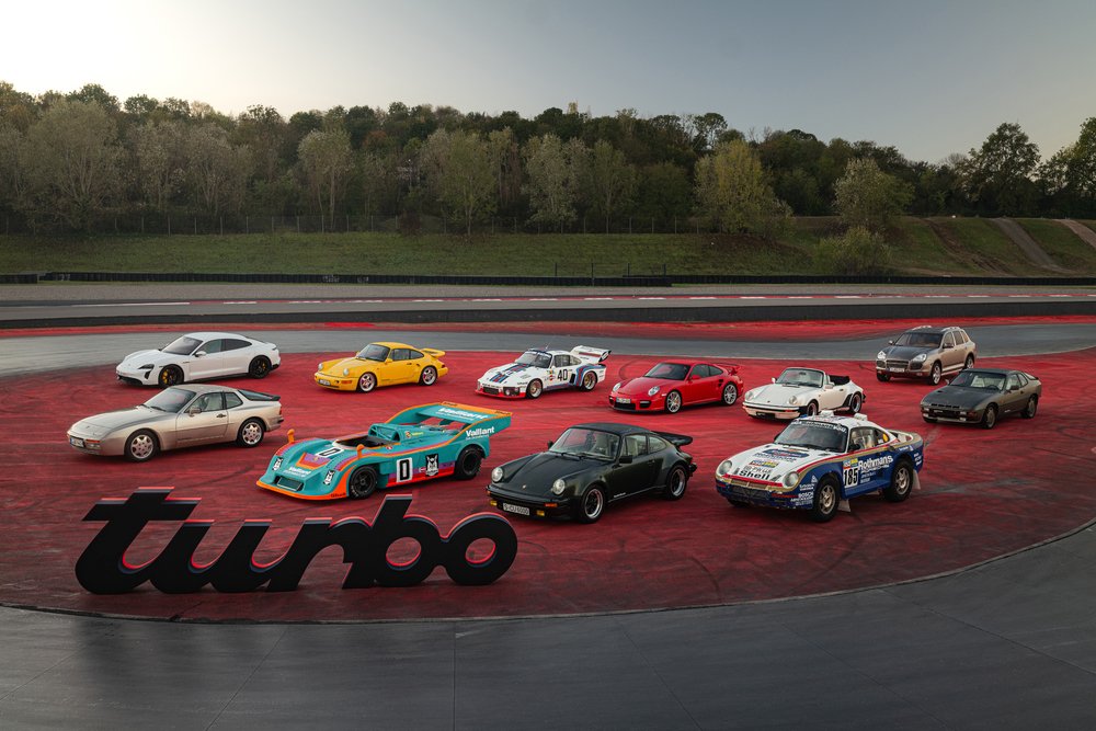 Porsche 50 years of turbo
