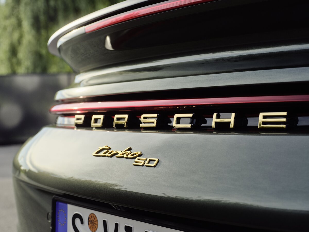 Porsche 911 turbo 50 years