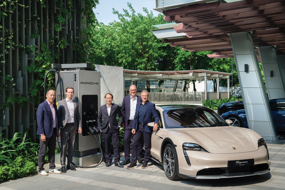 porsche and charge+