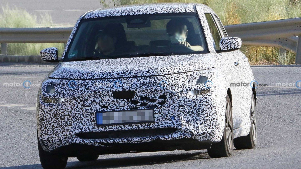 All New Suzuki Swift Render Spyshot