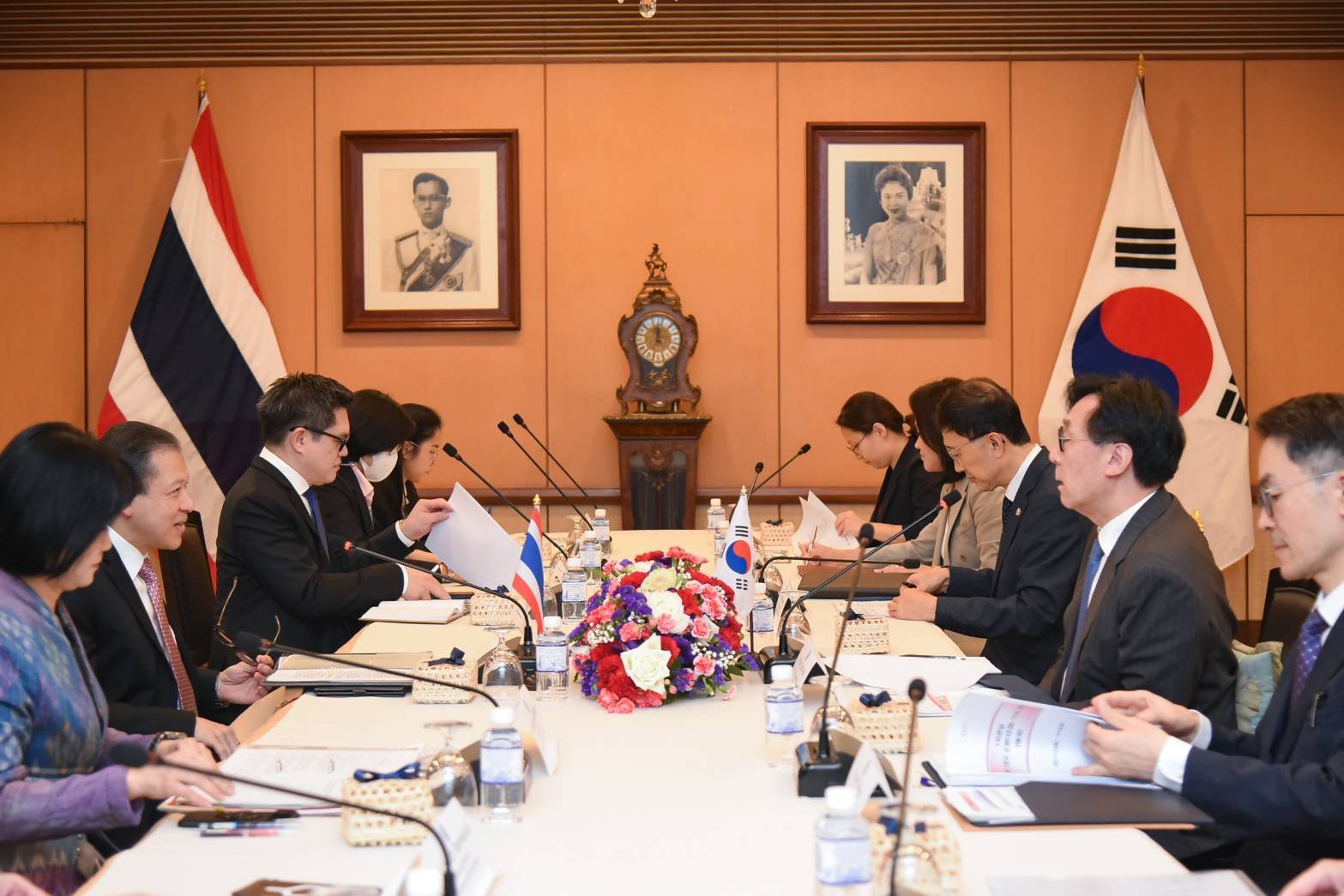 ประชุมประจำปี ระหว่างปลัดกระทรวงการต่างประเทศไทยและเกาหลีใต้ เมื่อวันที่ 3 พ.ย. 66 