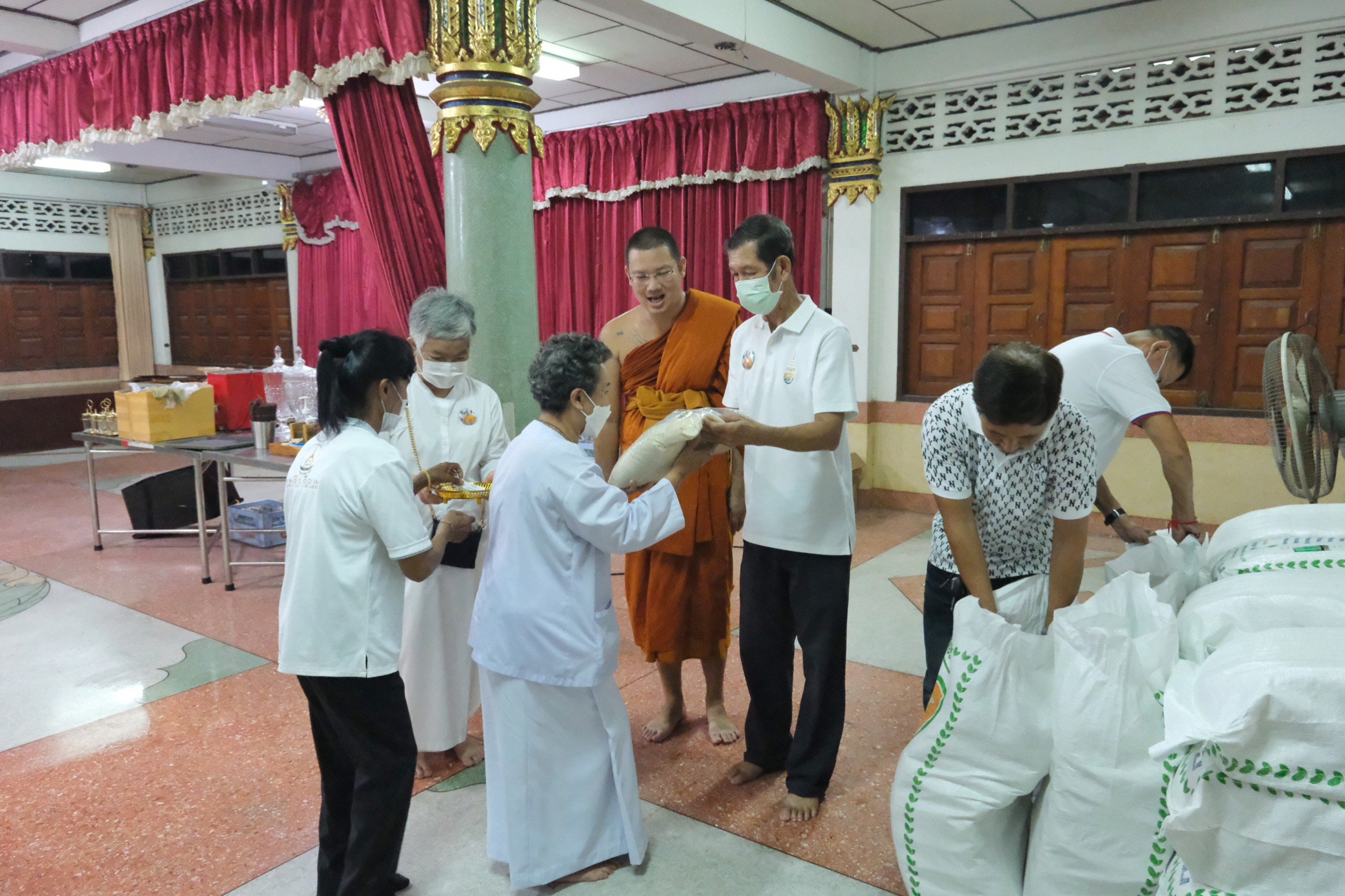 พิธีเททองพระ หลวงพ่ออู่ทอง เทศน์มหาชาติทรงเครื่อง “พระคาถาพัน”