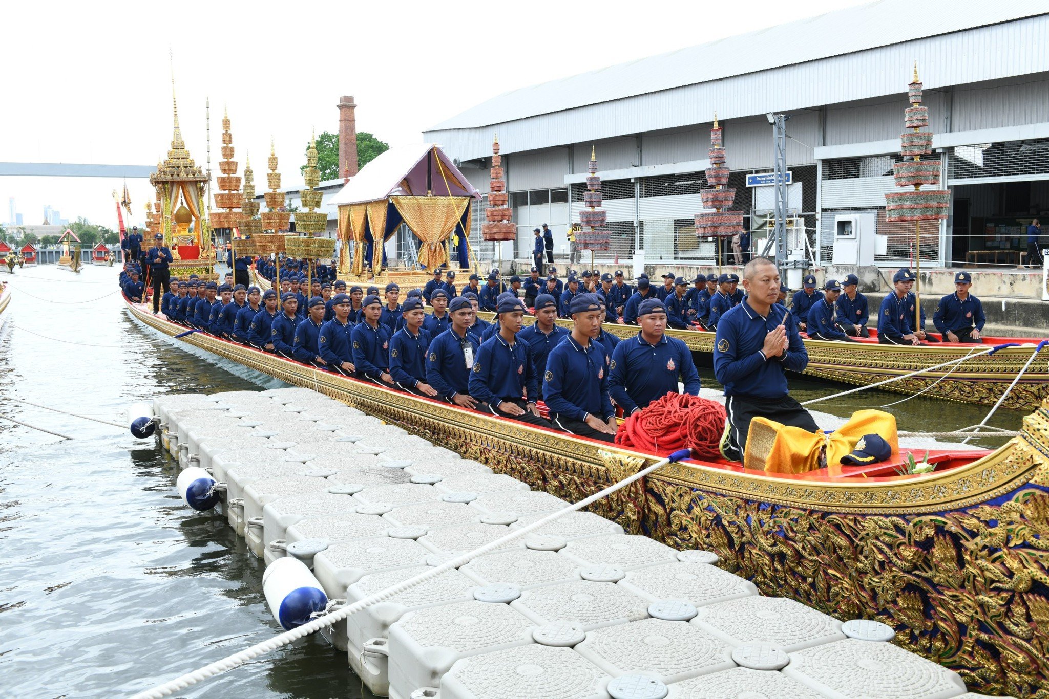 กองทัพเรือ พร้อมแสดงสาธิตการเห่เรือเฉลิมพระเกียรติ 28-29 ก.ค.นี้ ที่ท่าราชวรดิฐ