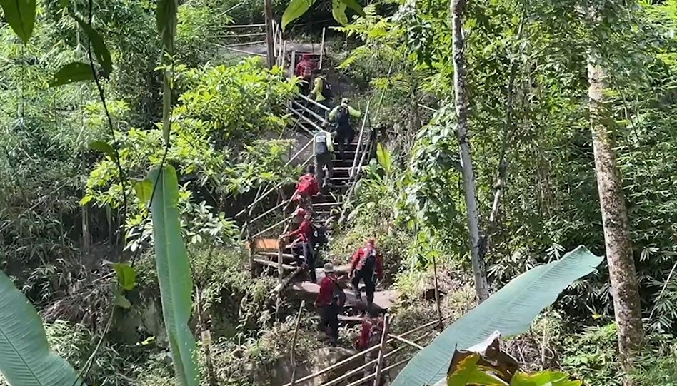 เร่งค้นหา คนหายระหว่างทางเดินขึ้น ลานสน อุทยานแห่งชาติภูสอยดาว