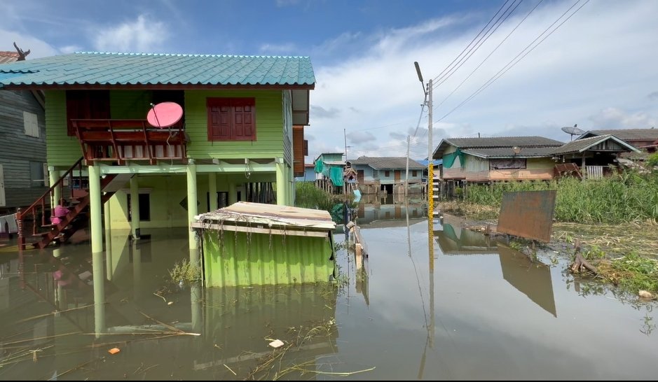 อยุธยาท่วมแล้ว 5 อำเภอ กระทบ 6,031 ครัวเรือน หลังเขื่อนเจ้าพระยาระบายน้ำเพิ่ม