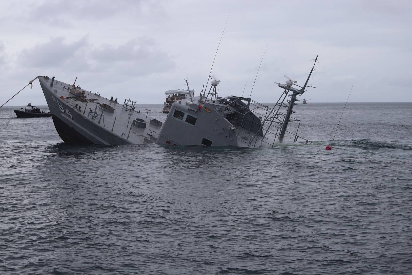 ปลดประจำการ เรือ ต.94-เรือ ต.95 ทำ อุทยานการเรียนรู้ใต้ท้องทะเล