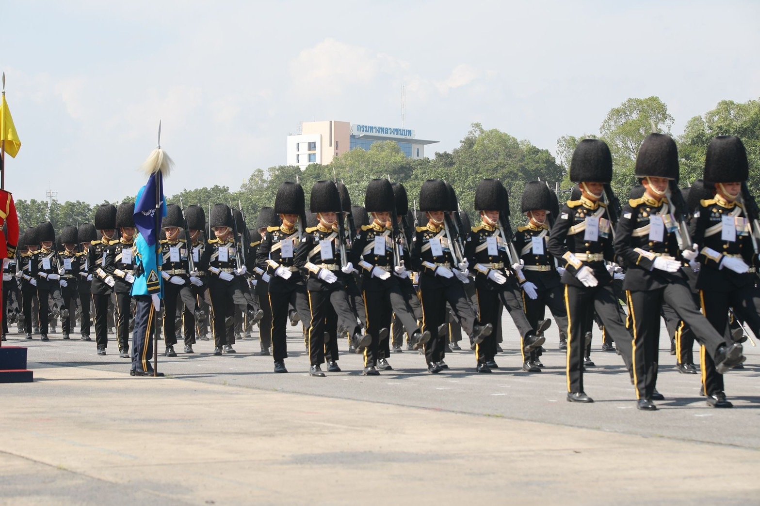 กองทัพไทย ซ้อมพิธีสวนสนาม ทหารรักษาพระองค์