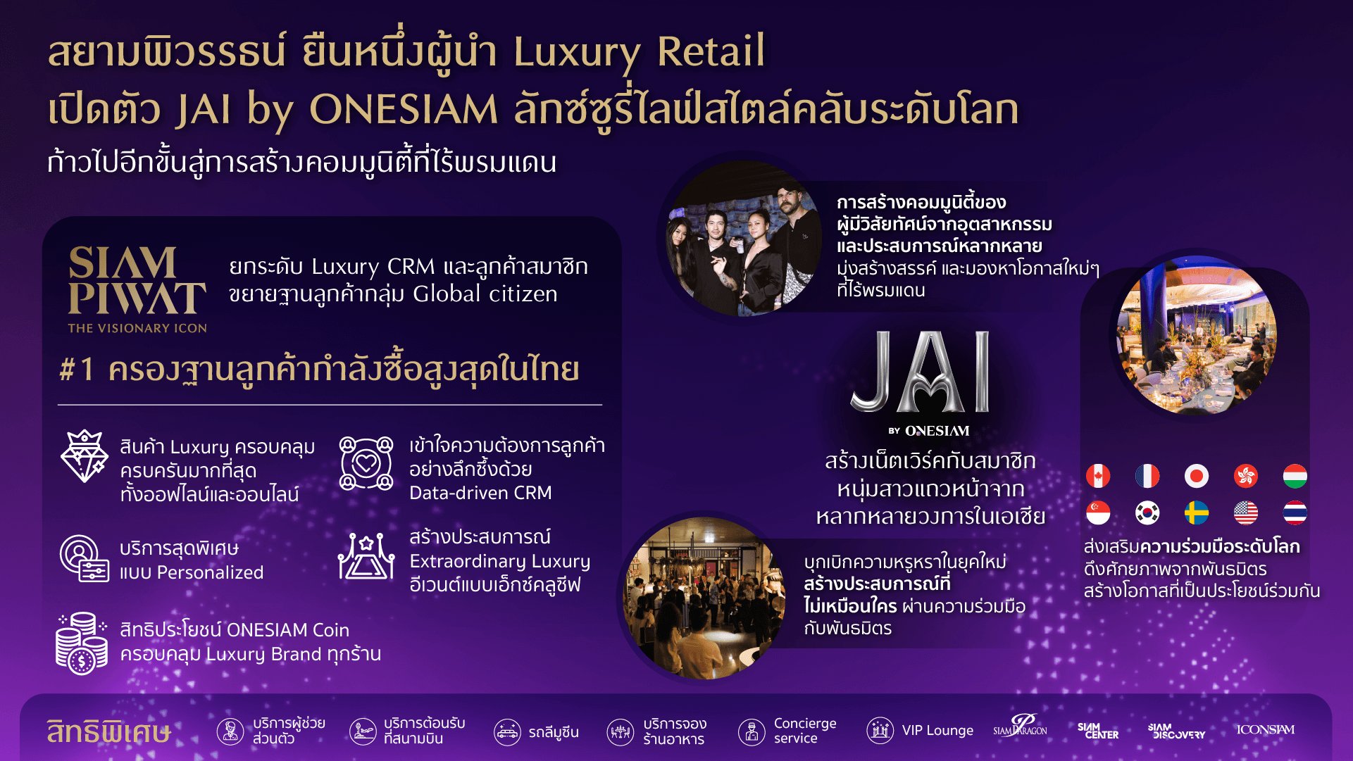 JAI by ONESIAM นิยามใหม่แห่ง ลักซ์ชัวรี่ระดับโลก โดย สยามพิวรรธน์