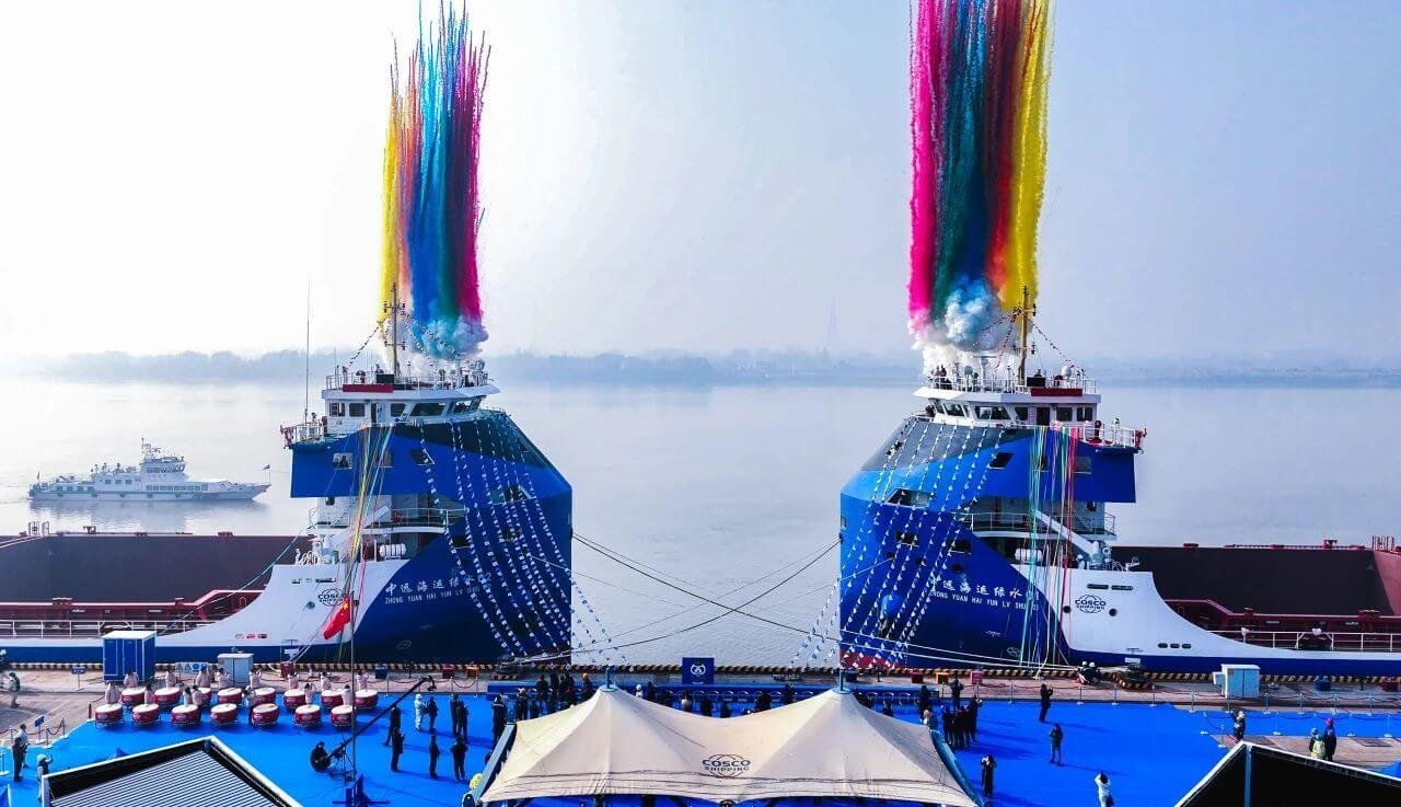 จีนเปิดตัว  Greenwater 01 เรือคอนเทนเนอร์ไฟฟ้าไร้มลพิษใหญ่ที่สุดในโลก