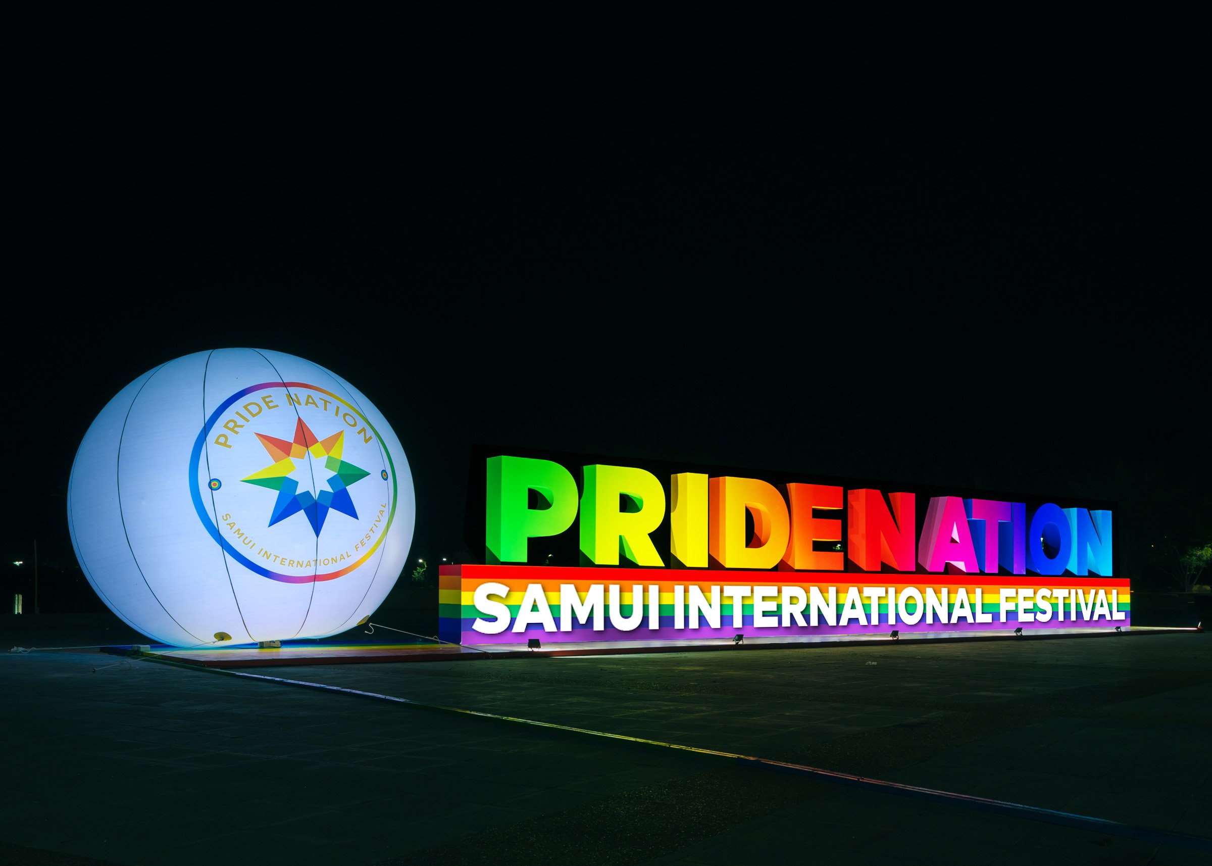 HAPPENINGS START ! เปิดจุดเช็คอินสุดสนุก PRIDE NATION SAMUI