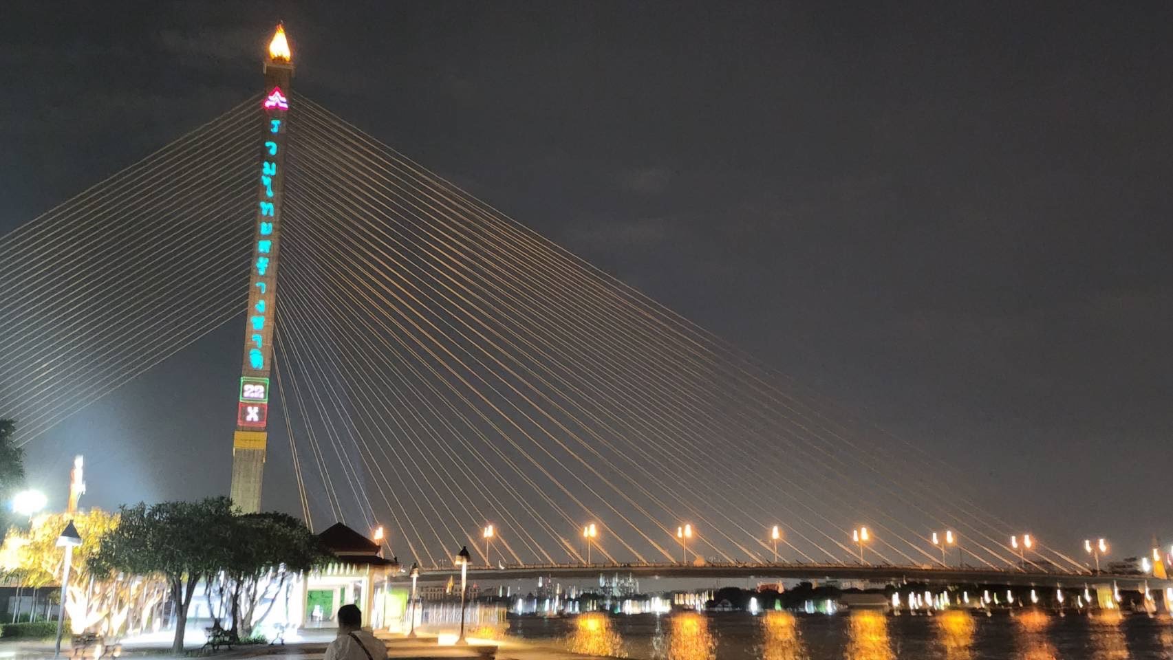 "รวมไทยสร้างชาติ" แจงปมเลเซอร์หาเสียงสะพานพระราม 8 ประกาศ พรรคฯไม่รับรู้