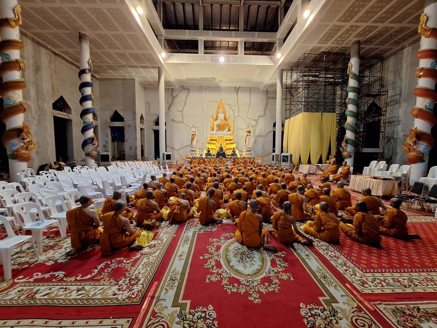 คนดังร่วมประชาสัมพันธ์โครงการบรรพชาอุปสมบทเฉลิมพระเกียรติฯ ณ วัดเทพสรธรรมาราม (บาย ตึ๊ก เจีย)