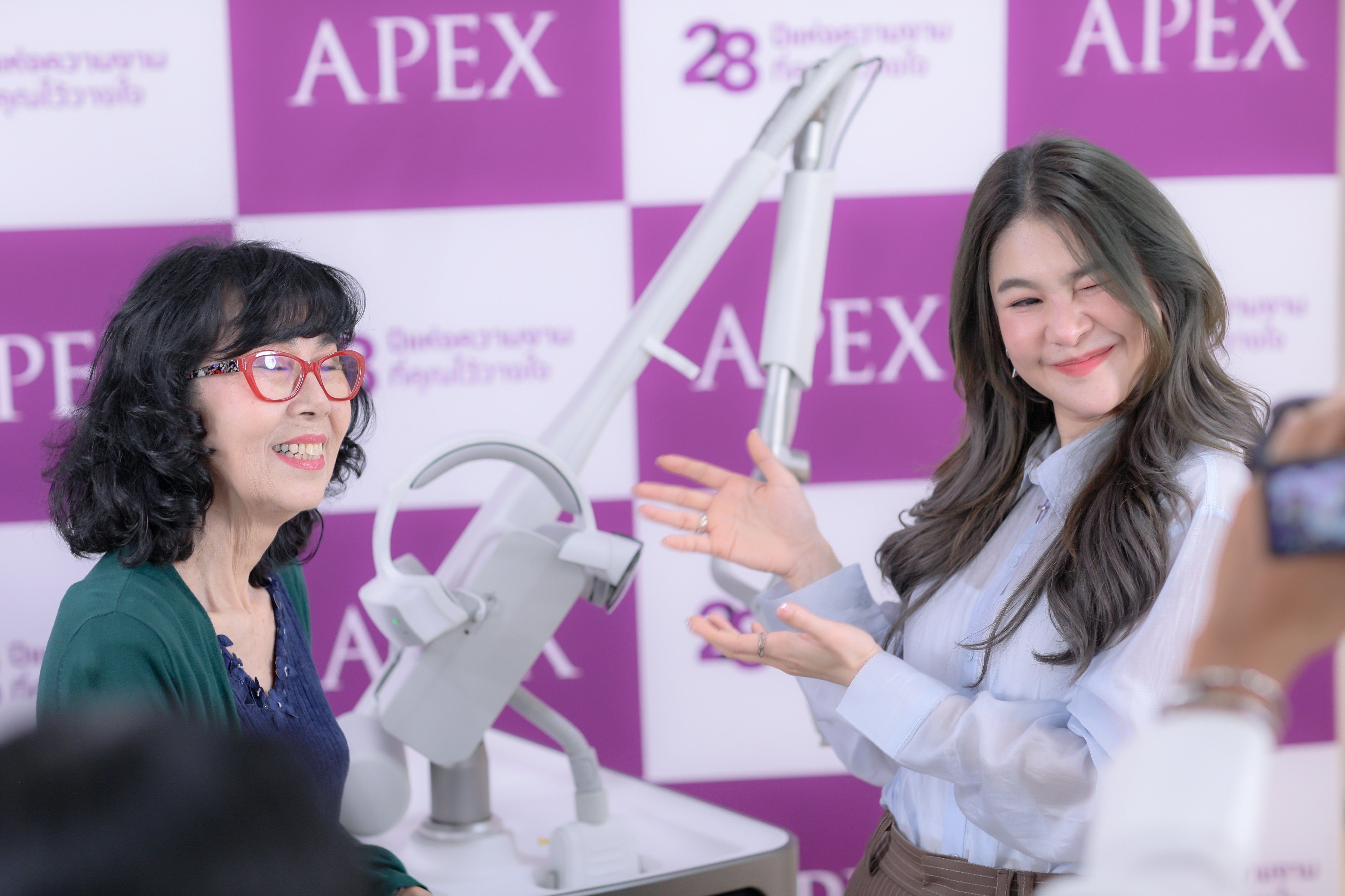 APEX เปิดตัวนวัตกรรมเลเซอร์ AI เจ้าแรกและเจ้าเดียวของเอเชีย