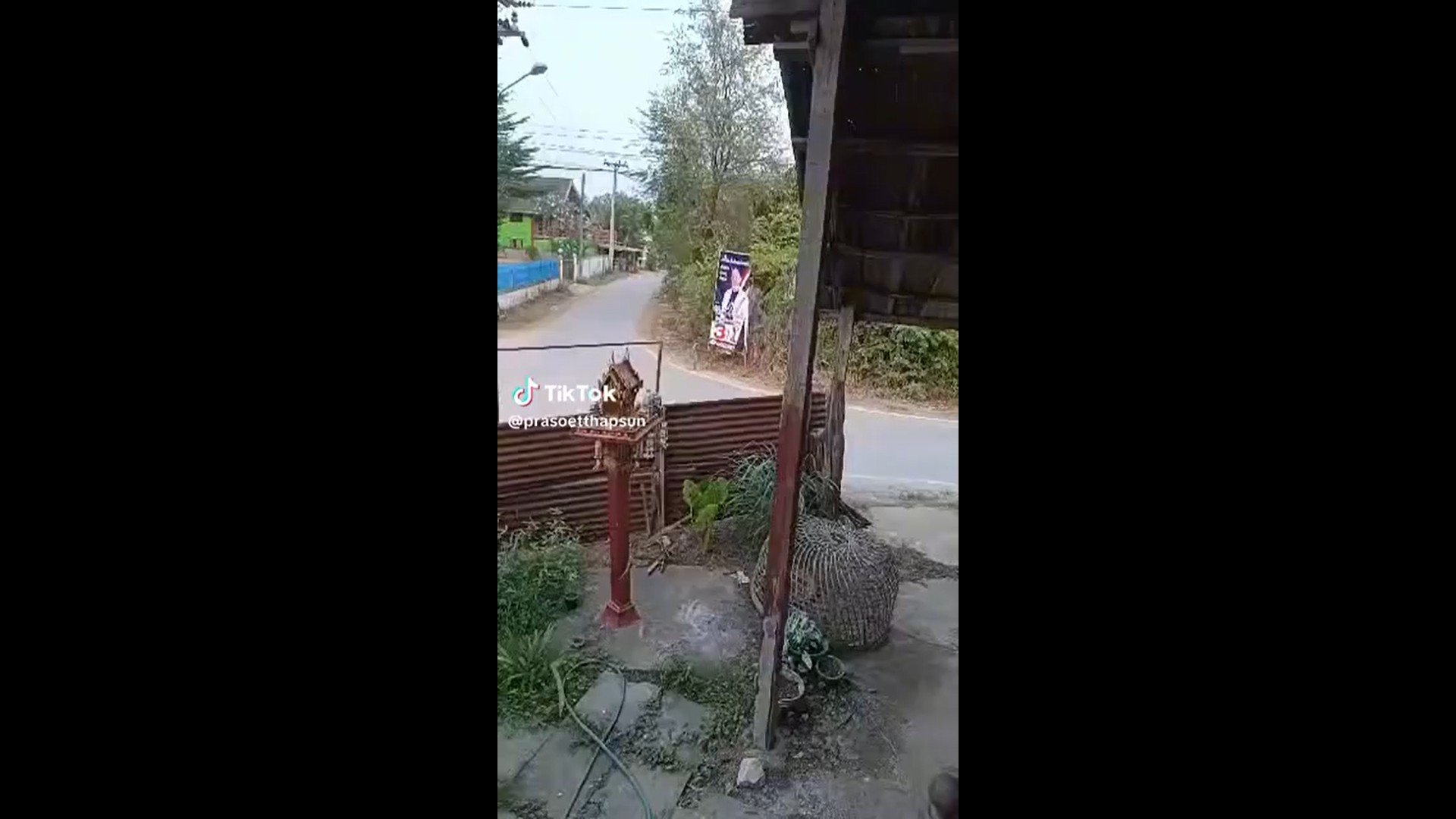 พบตัวการ ทำลายป้ายหาเสียงพรรคลุงตู่ !!!
