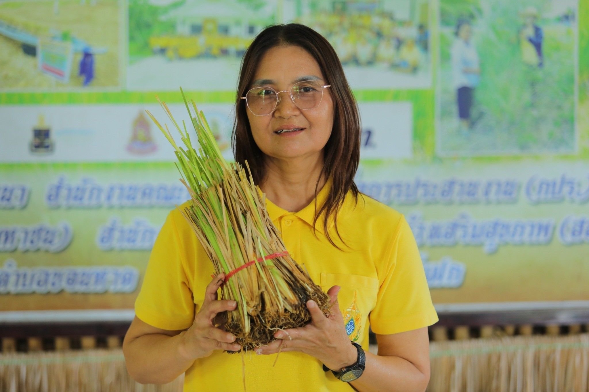 วิถีชุมชนบ้านตรอกแคกับการตามรอยพ่อแบบวิถีพอเพียง ในโครงการพัฒนาและรณรงค์การใช้หญ้าแฝกอันเนื่องมาจากพระราชดำริ