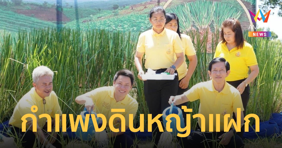 สพด. นครศรีธรรมราช มุ่งขยายการรับรู้ หญ้าแฝกเฉลิมพระเกียรติฯ