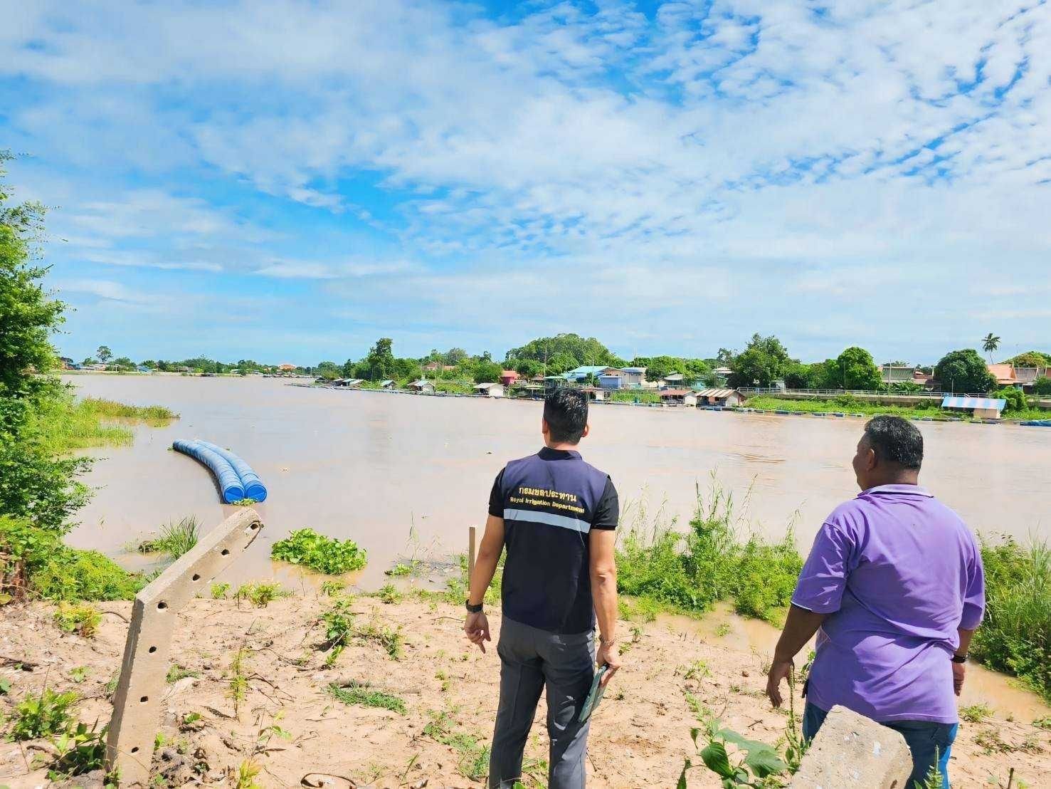 สำนักงานชลประทานที่ 10 เฝ้าระวังน้ำหลาก น้ำท่วมฉับพลัน