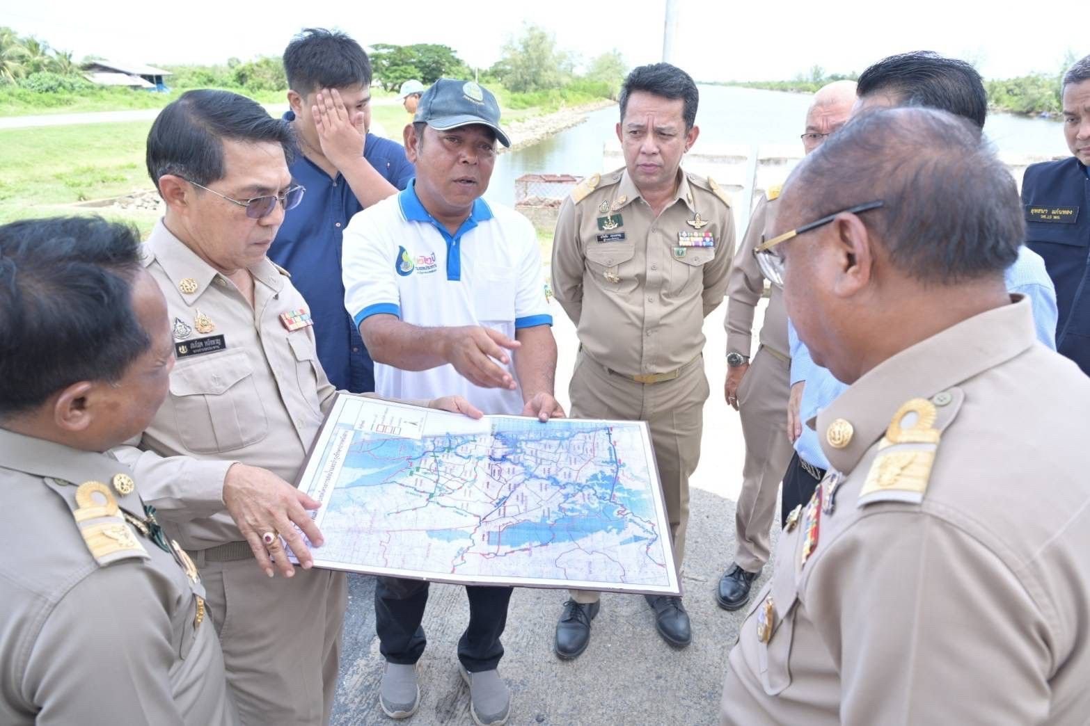 รองอธิบดีกรมชลฯ กางแผนเตรียมพร้อมรับมือสถานการณ์อุทกภัยฤดูฝน