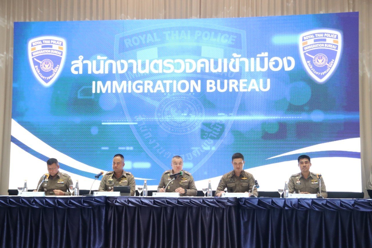 แถลงข่าวต่างชาติก่อคดี หนีซุกไทย