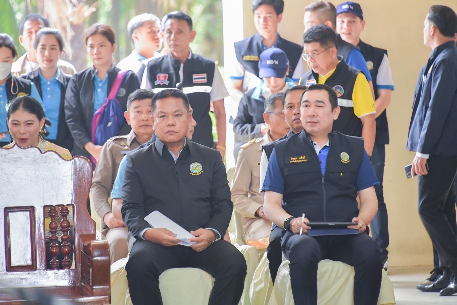 รมว.กษ. ลงพื้นที่ตรวจราชการ มุ่งสร้างความมั่นคงด้านน้ำเมืองระนอง