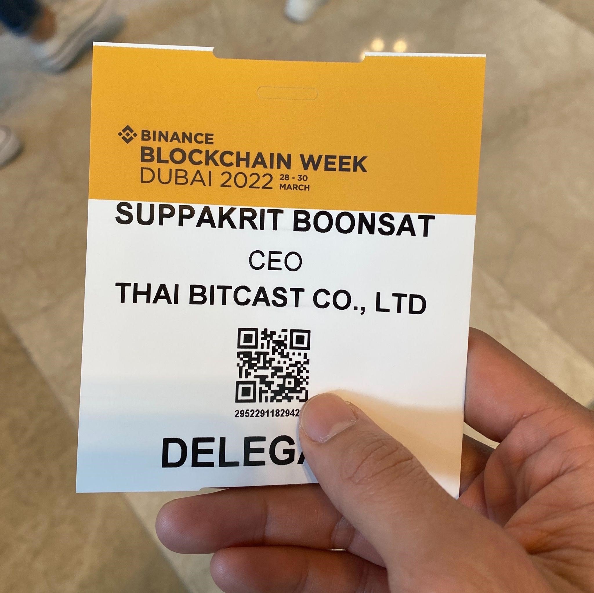 Binance Blockchain Week Dubai 2022