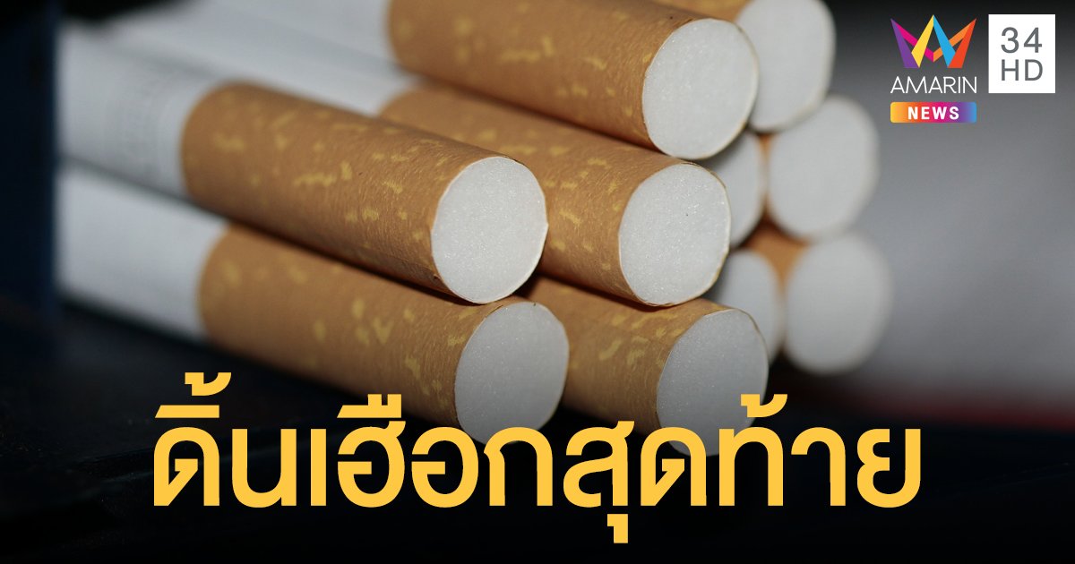 การยาสูบ เล็งออก บุหรี่ ใหม่ ราคาเอื้ออาทร 50-55 สู้เพดานภาษี-บุหรี่เถื่อน