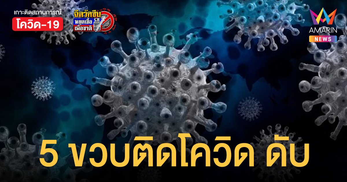 ข้อมูล ป่วยโควิดดับ เพิ่ม 133 คน วันนี้ พบเด็ก 5 ขวบเสียชีวิต มีโรคประจำตัวมะเร็งต่อมน้ำเหลือง