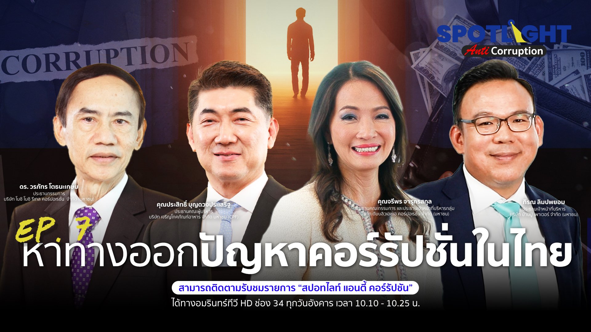 หาทางออกปัญหาคอร์รัปชั่นในไทย | Spotlight | 16 พ.ค. 66 | AMARIN TVHD34
