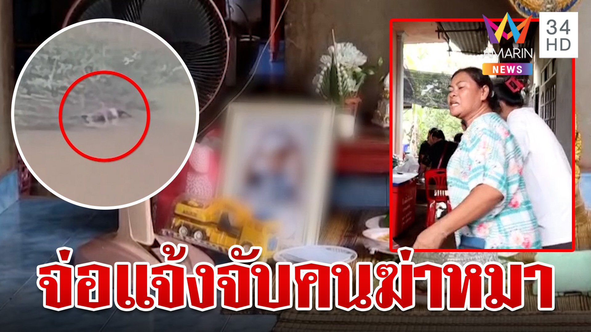 ญาติโวยถูกต่อว่าไม่ดูแลทำ 2 ขวบดับ จ่อแจ้งจับคนฆ่าหมาพาเด็กไปตาย | ทุบโต๊ะข่าว | 25 ก.ค. 67 | AMARIN TVHD34