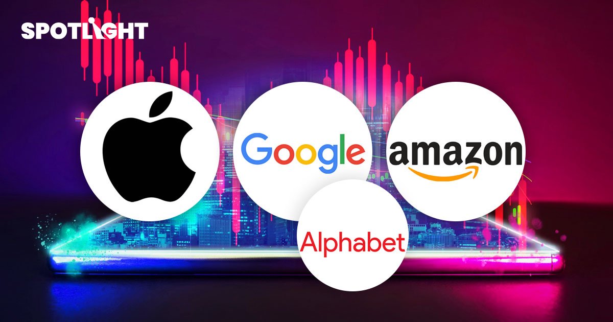 Apple-Alphabet-Amazon เติบโตหด หุ้นตก สะท้อนกำลังซื้อต่ำ ดีมานด์ลด 