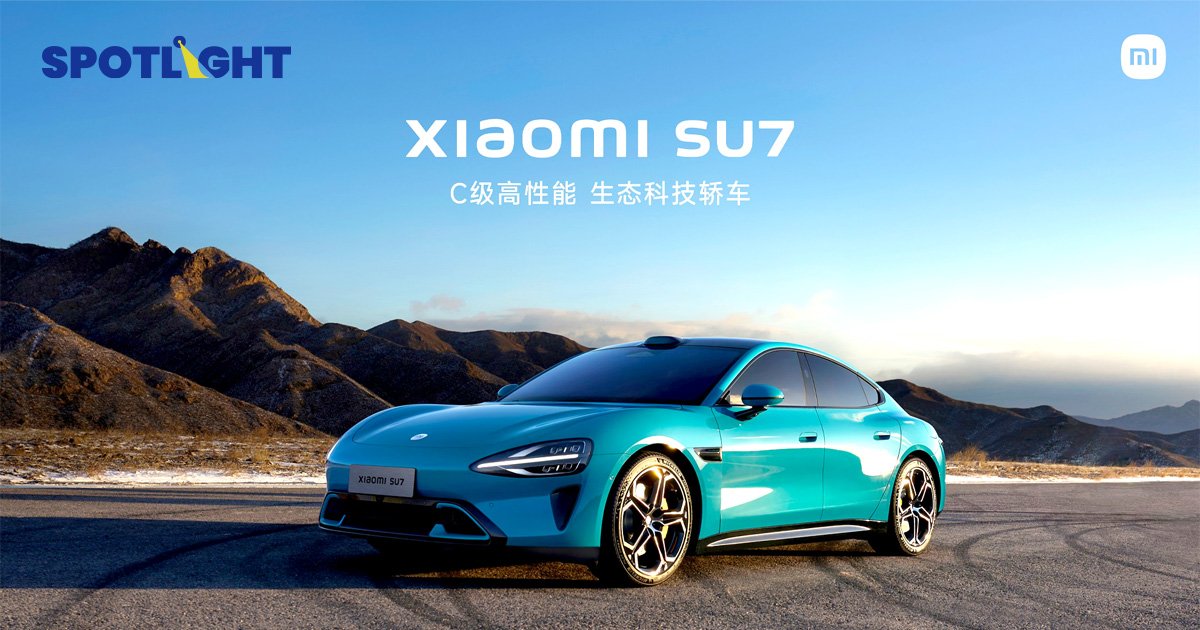 Xiaomi ยอมขาดทุนตัดราคา Tesla ในจีน ตั้งราคา SU7 1.09 ล้านบาท/คัน  ยอดขายทะลุ 50,000 คันใน 27 นาที
