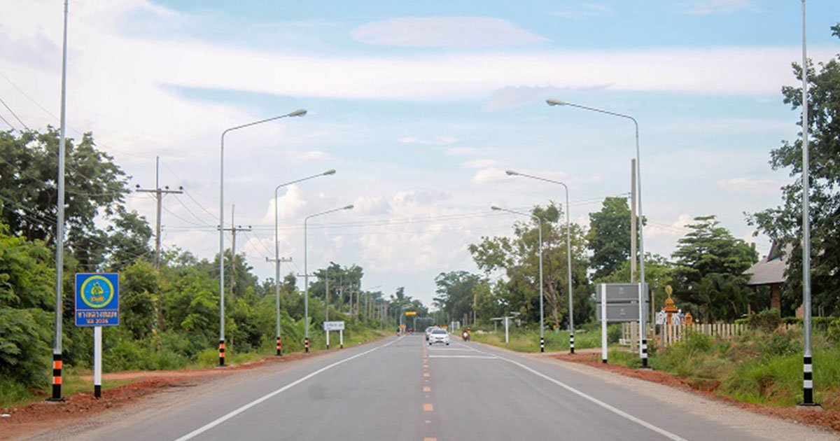 ทช.สร้าง ถนนลาดยาง สายทล.226 – บ้านพิมาย 12 กม.เสร็จแล้วช่วยขนส่งพืชผลเกษตร/ท่องเที่ยว โคราช