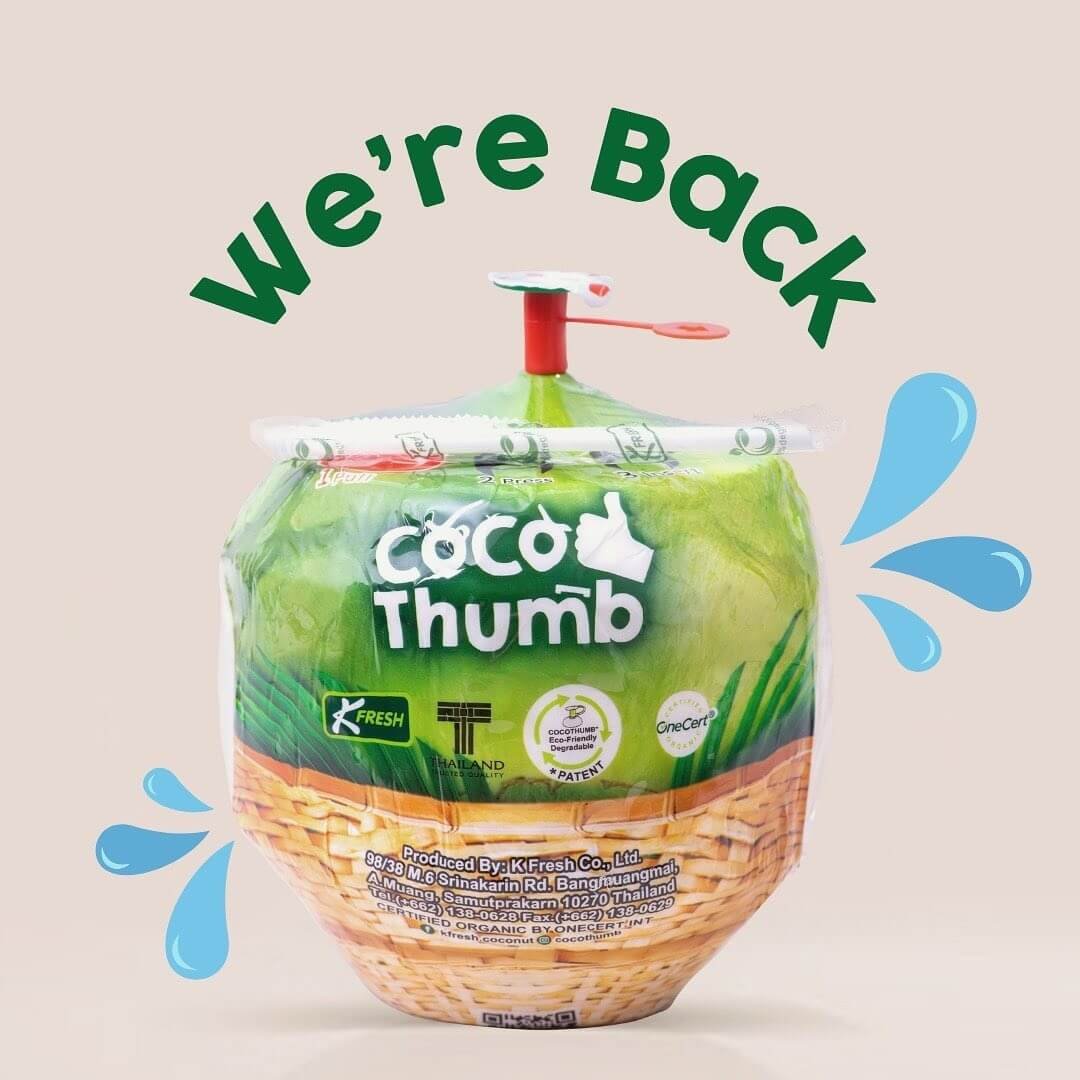 เค-เฟรช ตำนานมะพร้าวไทย ไม่ง้อมีด ก้าวไกลสู่ตลาดโลกด้วย Coco Thumb