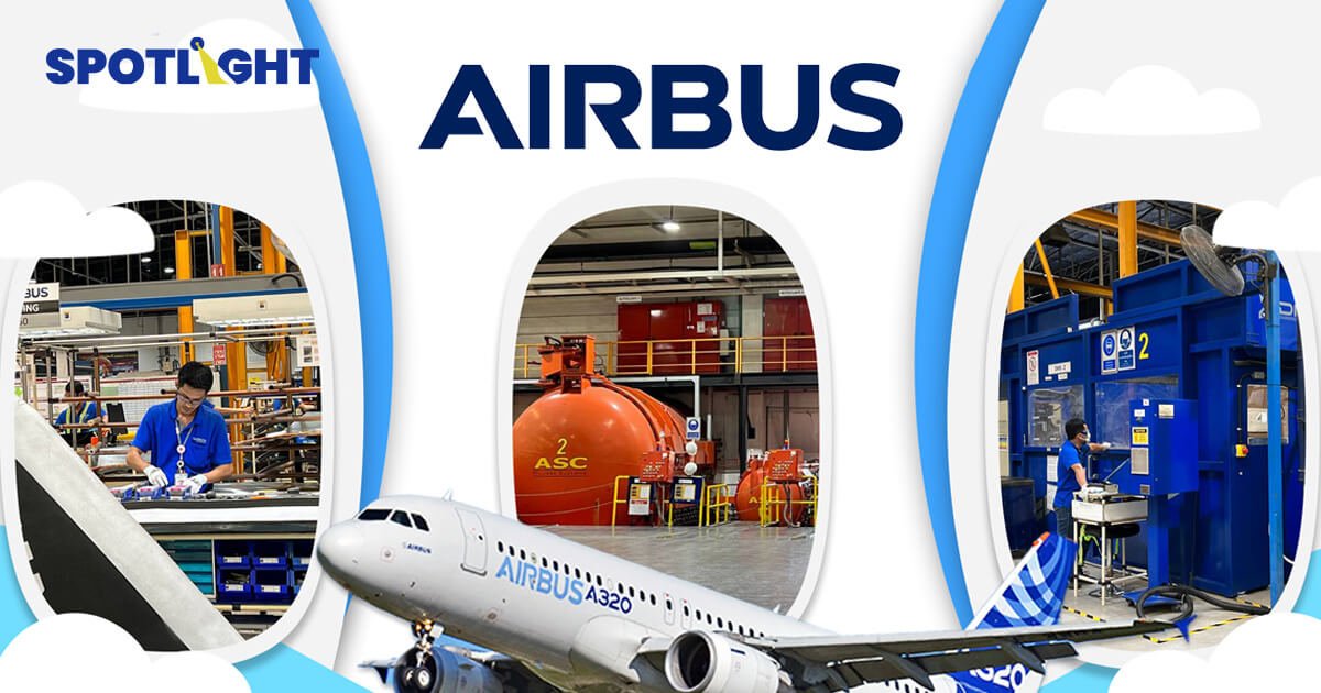 รู้หรือไม่? ประเทศไทยเป็นหนึ่งในฐานผลิตชิ้นส่วนเครื่องบิน Airbus