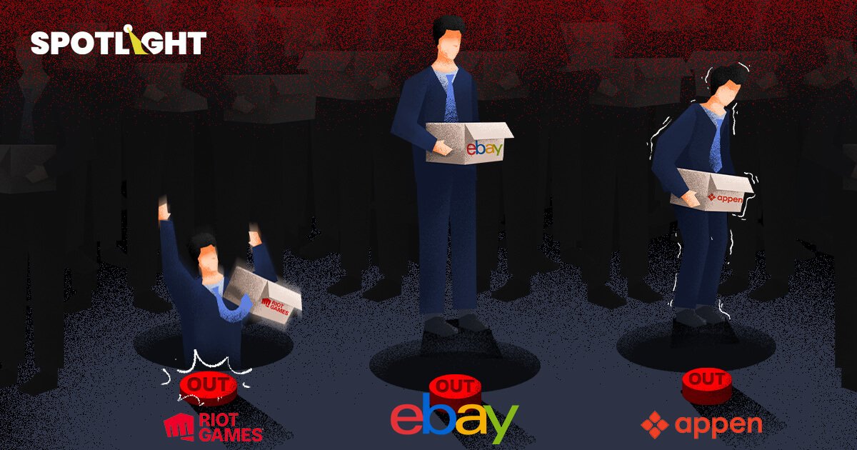 บริษัทยักษ์อย่าง Appen EBay และ Riot  เล็งปลดพนักงานรวมกว่า 3,530 คน 